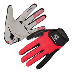 Pánské rukavice Endura Singletrack Plus, červené